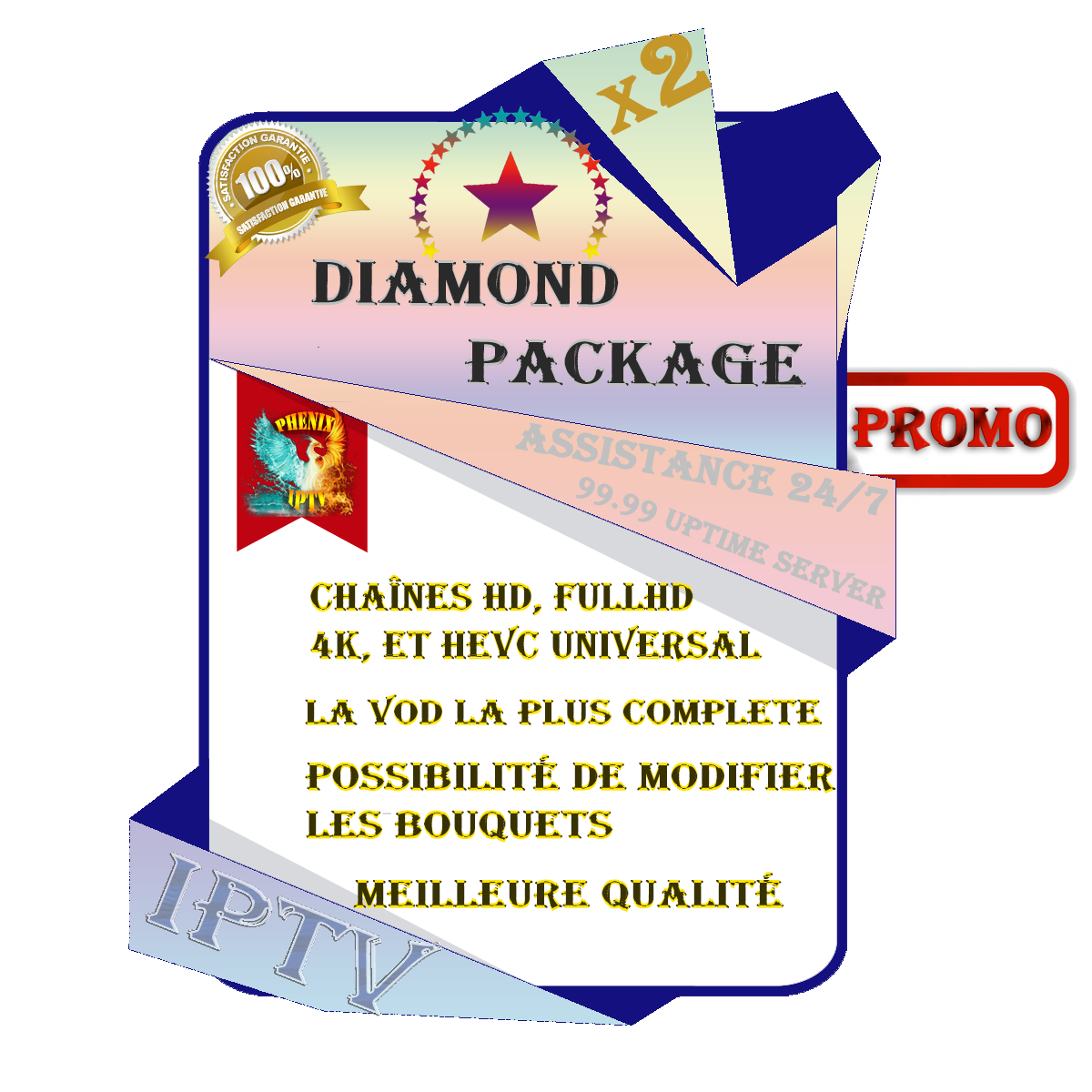 Abonnement IPTV ¨DIAMOND PACK
