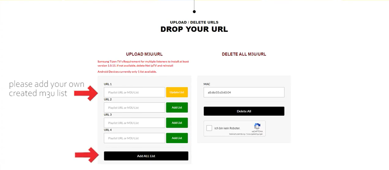  3 Perfect player iptv
